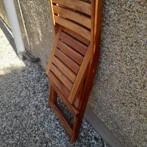 IKEA Wooden Fold-Up Chairs - Image 3