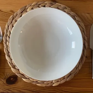 Wicker woven place mat x 4 - Image 2