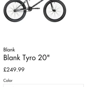 Blank Tyro 20" BMX - Image 5