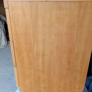 WOODEN CHEST OF DRAWERS & WHITE CHEST OF DRAWERS - Image 4