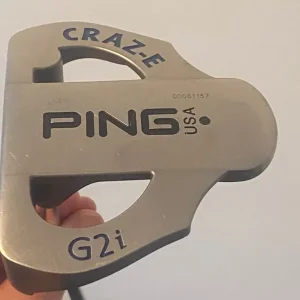 Ping G2i CRAZ-E black dot putter with Headcover