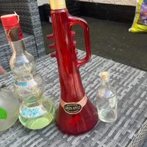 Vintage alcohol bottles