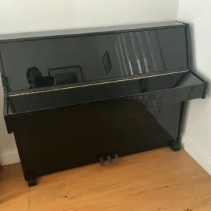 Weber Upright Piano - Black High Gloss - Image 2