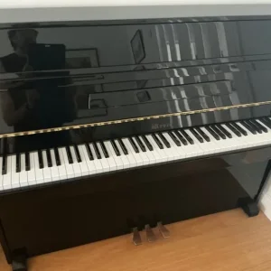 Weber Upright Piano - Black High Gloss