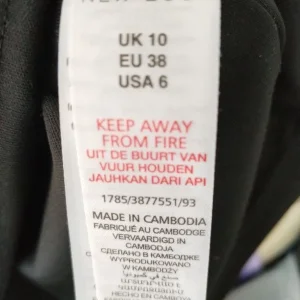 Gold Foil Dress Worn Once - Image 4