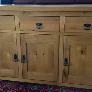 Solid Oak Large Sideboard