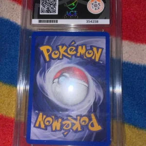 Ace slab 8 Misty’s Gyarados with a few Pokemon cards and packs - Image 3