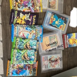 Ace slab 8 Misty’s Gyarados with a few Pokemon cards and packs - Image 4