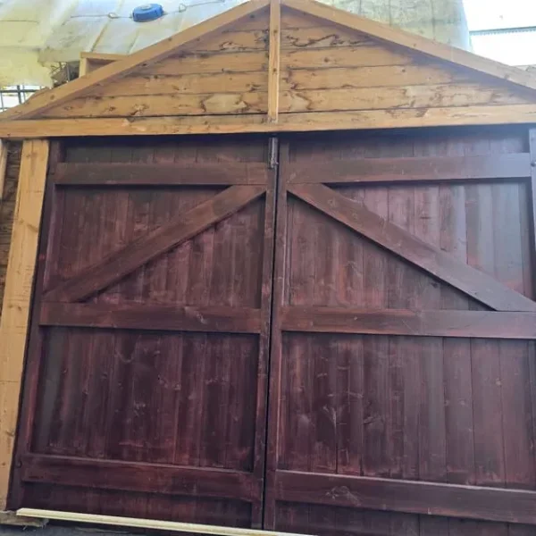 19ft x 10ft Wooden Garage