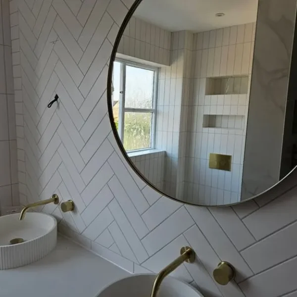 Bathroom tiles