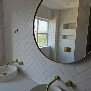 Bathroom tiles