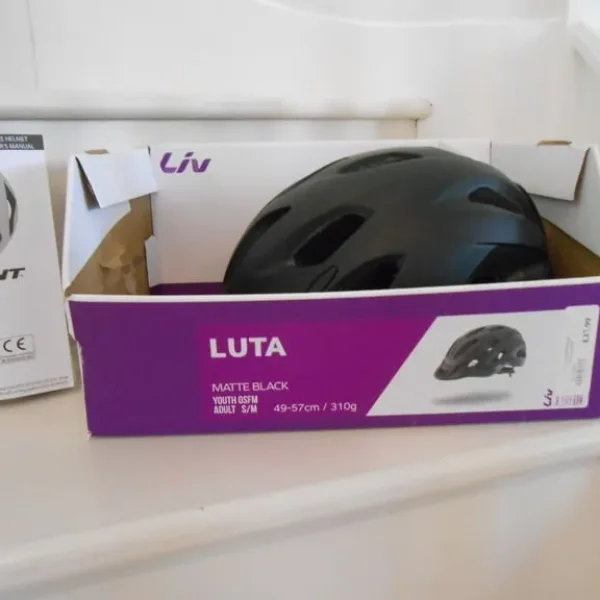 Ladies Helmet - Giant Liv LUTA - Matte Black