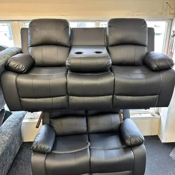 Roma Recliner Sofa Set + Corner Sofa + Footstool