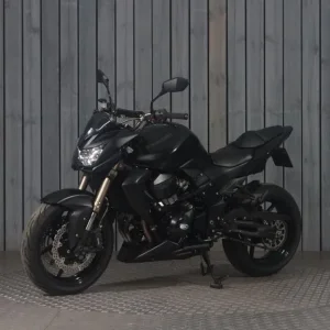 2012 Black Kawasaki Z750 - Image 2