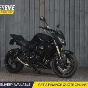 2012 Black Kawasaki Z750