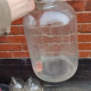 5 old demijohns - Image 3