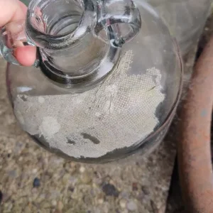 5 old demijohns - Image 4