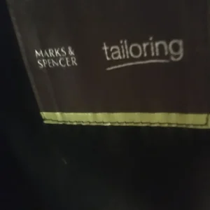 Man's black jacket, M&S tailoring, loose fit - Image 2