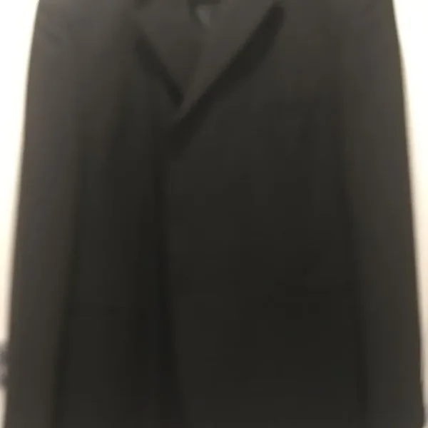 Man's black jacket, M&S tailoring, loose fit