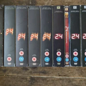 24 (TV Series) DVDs – Seasons 1 to 8 + Redemption Special
