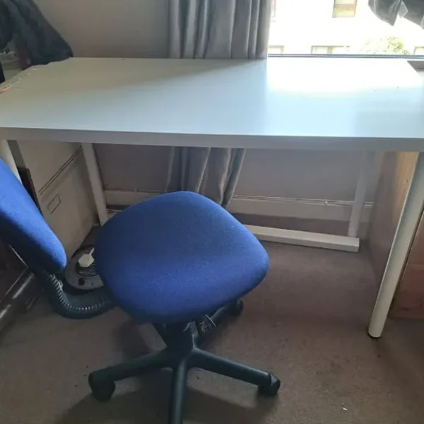 Ikea Table (120x60cm) + Chair