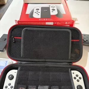 Nintendo Switch OLED 128GB with Pro Controller and 3 Games - Image 6