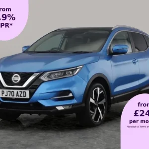 2020 Nissan Qashqai 1.3 DIG-T Tekna SUV 5-door petrol DCT with 360 camera and panoramic sunroof