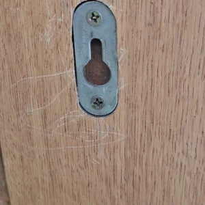 Large oak mirror - Image 2