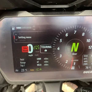 2021 Ducati Multistrada V4S – 4989 Miles – Akrapovic Tourer – HPI Clear - Image 5