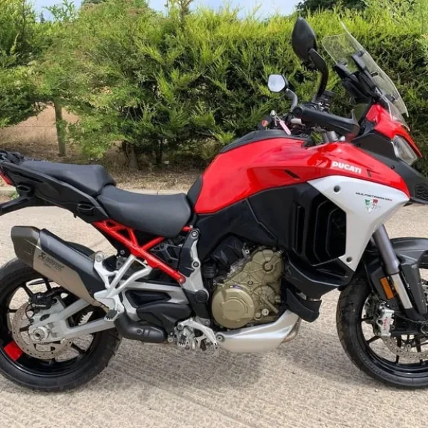 2021 Ducati Multistrada V4S – 4989 Miles – Akrapovic Tourer – HPI Clear