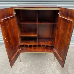 SWOON Walnut Brown Wood Cabinet - Image 2