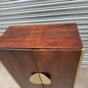 SWOON Walnut Brown Wood Cabinet - Image 5