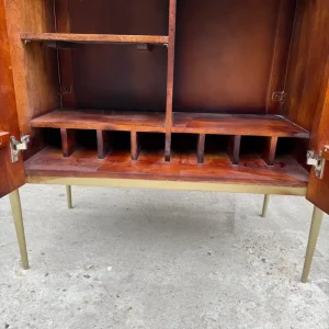 SWOON Walnut Brown Wood Cabinet - Image 8