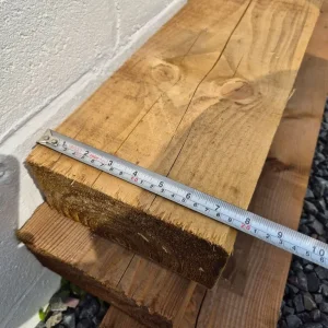Treated timber sleepers - Image 2