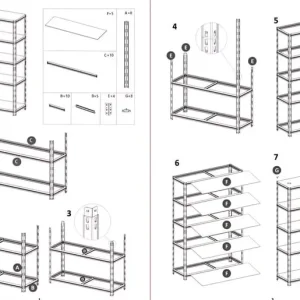 7 garage shelving units - Image 2