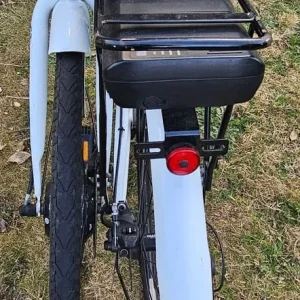 E-Plus Commute Folding Electric Bike – White – 36V – Shimano 7-Speed - Image 2