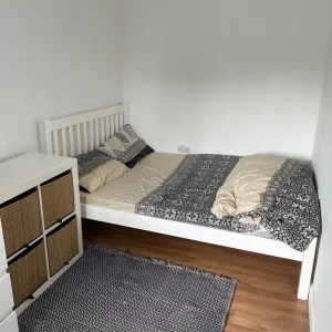 Double bedroom with separate toilet