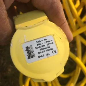 16A 110v 15 metre extension cable (46 ft) - Image 3