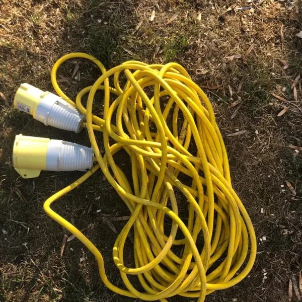 16A 110v 15 metre extension cable (46 ft)