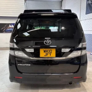 2010 Toyota Vellfire 2.4L Camper Van – 4-Bed, Metallic Black, 42,000 Miles - Image 7