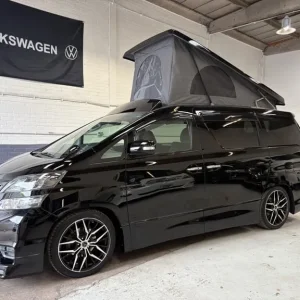 2010 Toyota Vellfire 2.4L Camper Van – 4-Bed, Metallic Black, 42,000 Miles - Image 8