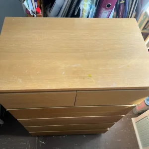 Wooden chest of drawers - Image 2