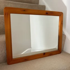 Pine mirror