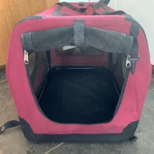 Pet carrier large fabric bag with carrying handles - Image 2