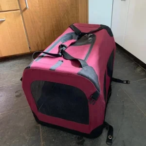 Pet carrier large fabric bag with carrying handles - Image 3
