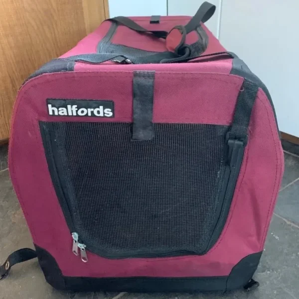 Pet carrier large fabric bag with carrying handles