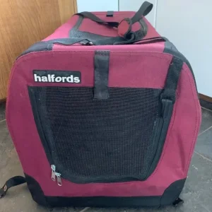 Pet carrier large fabric bag with carrying handles