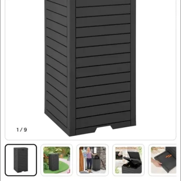 Garden Trash Bin