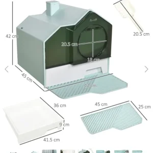 PawHut cat litter box - Image 4
