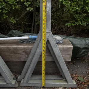 Rally car galvanised sill stands - Image 5